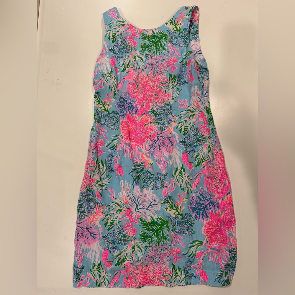 Lilly Pulitzer Maurina Linen Shift Dress